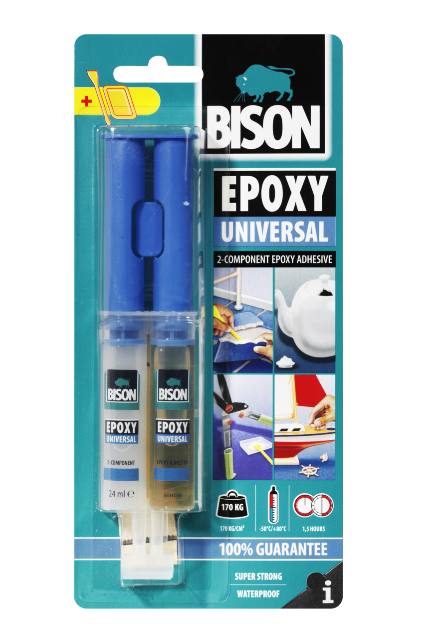 BISON EPOXY UNIVERSAL 24ML. 852348